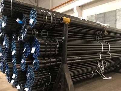 Seamless steel tubes for weathering (atmospheric corrosion) structures