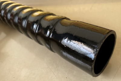 Bellows, spirally grooved tubes and retractable tubes for heat exchangers